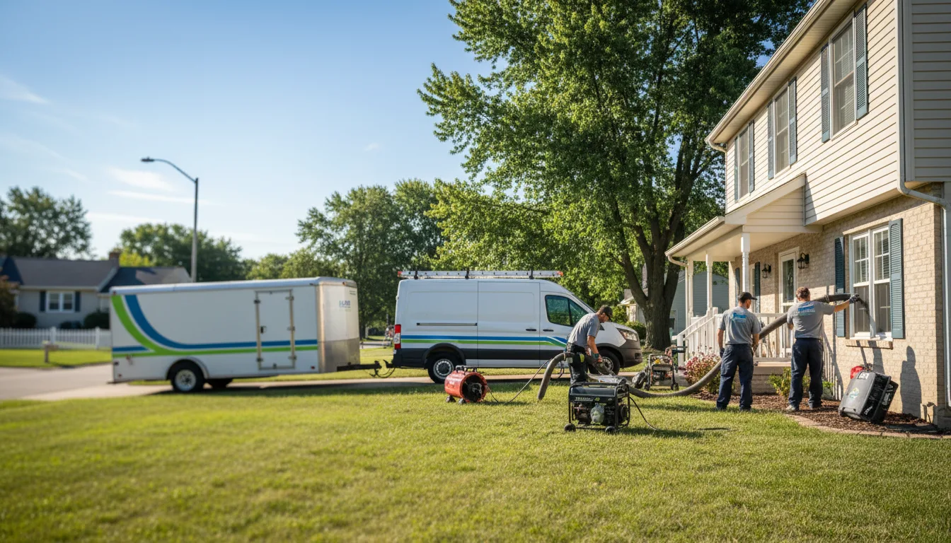 Flooded Basement Restoration And Cleanup With Repair in Clifton, KS near me